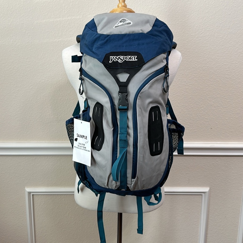 JanSport SALISH 34 LITER BACKPACK - Blue/Grey